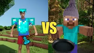 MINECRAFT VS Реальная жизнь