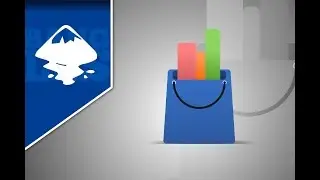 Tutorials Inkscape : How to make logo shop Design using Inkscape