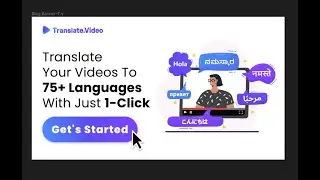 Translate.video Product Demo