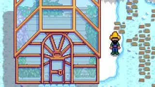 I FINALLY got the Greenhouse in Stardew Valley