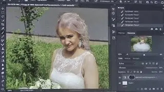 как покрасить волосы в фотошопе