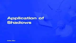 Graphics Design Course 32 - Application Of Shadows