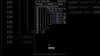 #shorts Front-end of own Gym 🏋️‍♀️ web site #html #youtubeshorts #pewdiepie  #trending #viral