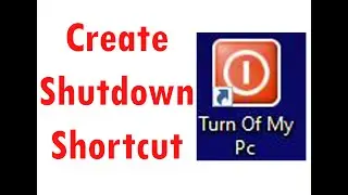 How to create Shutdown, Sleep, and Restart Shortcut