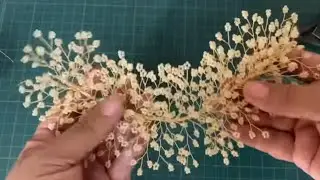 Tocado/guía para ceremonia #tocado #tiara #novias #alambrismo