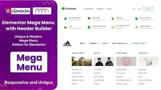 Unlock the Power of Navigation: Elementor Mega Menu & Header Builder!