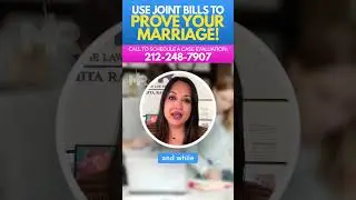 How To Use Joint Bills as Evidence Your Marriage is REAL!