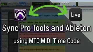 Pro Tools MTC Sync Link Ableton Live (Midi Time Code)
