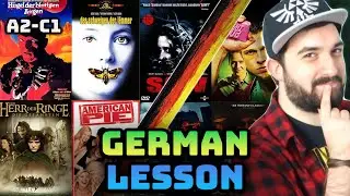 Learn German with Movies: Official vs Playful Title Translations Lesson (A2–C1)