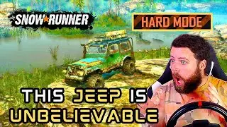 Snowrunner HARD MODE [S03E03] Drowned Lands All Upgrades & Watchtowers