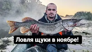 Ловим щуку в ноябре!