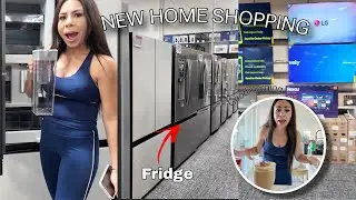 SHOP WITH ME FOR MY APPLIANCE | NEW HOME 