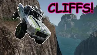 Dangerous CLIFFSIDE ROADS Lead To Great Trepidation in BeamNG.Drive!