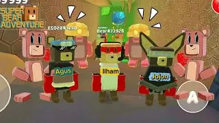 Ilham Jojon dan Agus tamatin misi ruang Tambang di SUPER BEAR ADVENTURE 