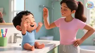 Brush Time Smile Fun 🪥😄👶 | Fun Dental & Hygiene Learning for Kids | Educational Video