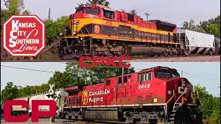 2 Train Action in Richwood KY with KCS and CP power on NS 143
