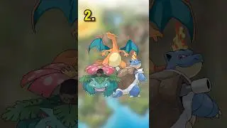 Ranking All 10 Fully Evolved Starter Trios from Worst to Best