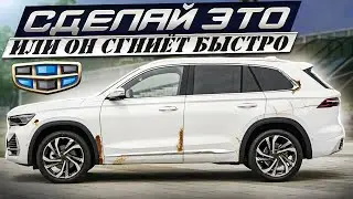 Новый китаец. Защищён ли металл? Как продлить ему жизнь? Geely Monjaro