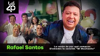 Rafael Santos cuenta la historia de cómo Diomedes Díaz le compuso la canción “Mi Muchacho”