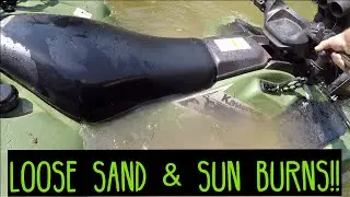 LOOSE SAND & SUN BURNS - First Ride of 2018!