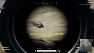 PUBG AWM vehicle kill