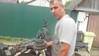 МИНСК Х 250.Доработка задней ступицы.