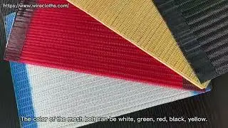 REKING polyester spiral press filter dryer mesh screen