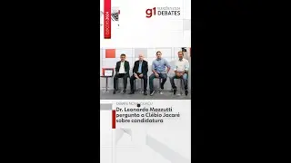 Leonardo Mazzutti pergunta a Clébio Jacaré sobre candidatura | Eleições municipais Nova Iguaçu