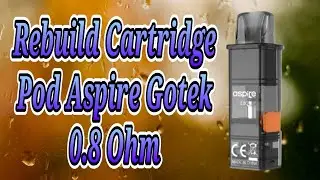 REBUILD ASPIRE GOTEK & POD ION CARTRIDGE
