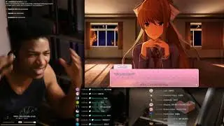 Monika Jumpscare - Etika Plays Doki Doki Literature Club!