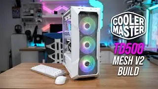CoolerMaster TD500 Mesh v2 PC Build Timelapse