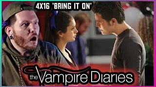 First time watching The Vampire Diaries REACTION 4x16 'Bring It On'