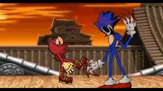 Wechidna VS EXE dc2 animation
