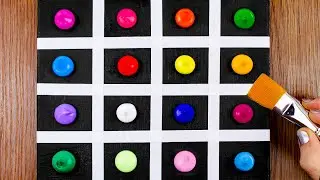 Beyond the Window｜Satisfying Acrylic Painting for Beginners