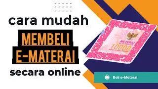 cara membeli e materai di skill academy