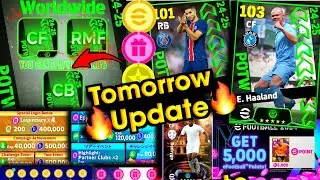 Tomorrow New Showtime Pack 🔥 New Epic Pack, Season 8 Free Rewards, Free Coins eFootball 2024 Mobile