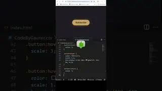 🔔 Subscribe Button with Hover Effects | HTML & CSS 