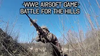 WWII Airsoft - Battle for the Hills - airsoft game in the mud