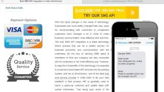 Bulk Sms API Provider in Chennai