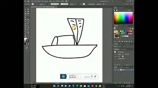 How to art a Bangladeshi boat with illustrator