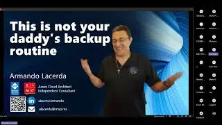 This is Not Your Daddy's Backup Routine   Armando Lacerda