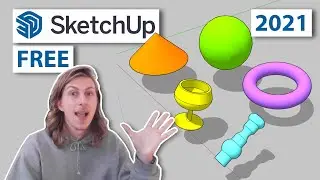How to Create Rounded Shapes in SketchUp Free 2021