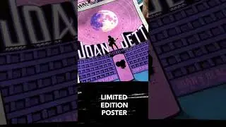 FLASH SALE ⚡️ LIMITED EDITION POSTER ⚡️ STORE.JOANJETT.COM