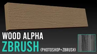How to Create Alpha for Zbrush in Photoshop | Zbrush Alpha Tutorial