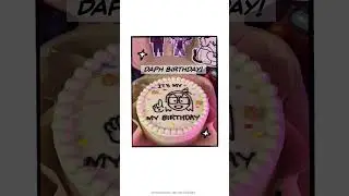 the cake is here...