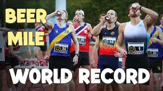 Corey Bellemore Sets New Can BEER MILE WORLD RECORD — Beer Mile World Classic 2022