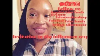 Invitation to the influencer 2017