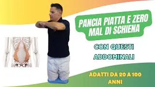 Get a flat stomach and zero back pain with these abs suitable for ages 20 to 100.
