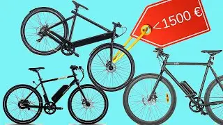 Die 5 besten E-Bikes unter 1500 €
