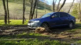 Бездорожье 2018. Skoda Rapid и Нива